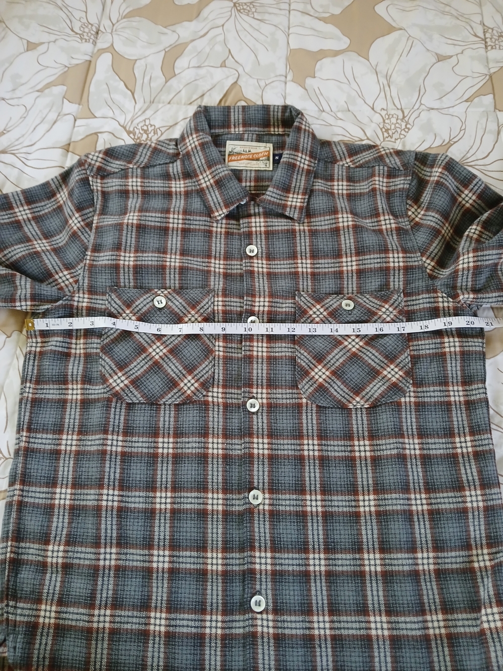 Freenote Cloth - Dayton LS Kodiak Gray Wool - Picture 4 of 10